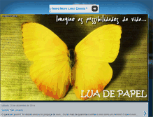 Tablet Screenshot of luadpapel.blogspot.com