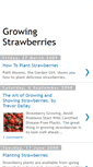 Mobile Screenshot of growing-strawberries.blogspot.com