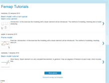 Tablet Screenshot of femaptutorials.blogspot.com