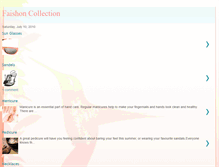 Tablet Screenshot of fshncollection.blogspot.com