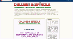 Desktop Screenshot of cursosaude.blogspot.com