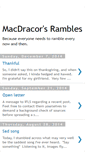Mobile Screenshot of macdracor.blogspot.com