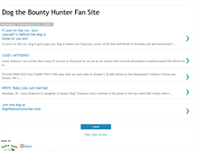 Tablet Screenshot of dogthehunter.blogspot.com