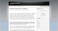 Desktop Screenshot of estrategasenlaredentrevistas.blogspot.com