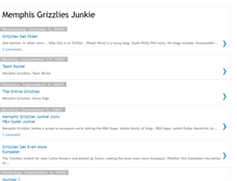 Tablet Screenshot of memphisgrizzliesjunkie.blogspot.com