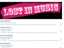 Tablet Screenshot of lostinmusicfm.blogspot.com