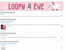 Tablet Screenshot of loopy4ewe.blogspot.com