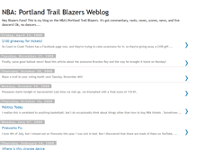 Tablet Screenshot of portlandnba.blogspot.com