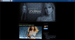 Desktop Screenshot of britneyjournal.blogspot.com