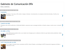 Tablet Screenshot of comunicaciondfa.blogspot.com