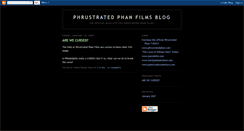 Desktop Screenshot of phrustratedphan.blogspot.com