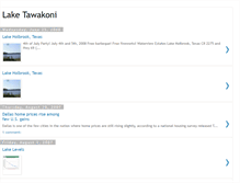 Tablet Screenshot of laketawakoni.blogspot.com