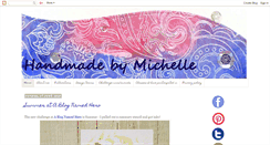 Desktop Screenshot of handmade-by-michelle.blogspot.com