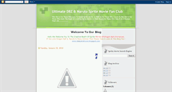 Desktop Screenshot of dbznarutosprite.blogspot.com