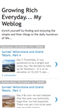 Mobile Screenshot of growingricheveryday.blogspot.com