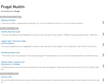 Tablet Screenshot of frugalmuslims.blogspot.com