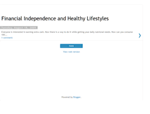 Tablet Screenshot of earncashlivinghealthy.blogspot.com