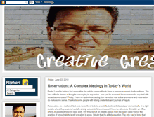 Tablet Screenshot of creativegreys.blogspot.com