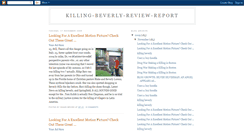 Desktop Screenshot of killing-beverly-review-report.blogspot.com