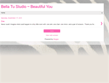 Tablet Screenshot of bellatustudio.blogspot.com