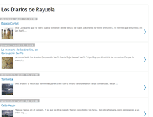 Tablet Screenshot of diariosderayuela.blogspot.com