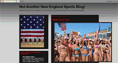 Desktop Screenshot of notanothernewenglandsportsblog.blogspot.com