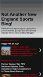 Mobile Screenshot of notanothernewenglandsportsblog.blogspot.com