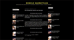 Desktop Screenshot of minclehairstyles.blogspot.com