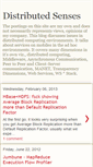 Mobile Screenshot of distributedsenses.blogspot.com