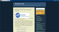 Desktop Screenshot of db2news.blogspot.com