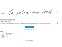 Tablet Screenshot of lepalacesansetoile.blogspot.com