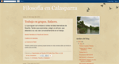 Desktop Screenshot of filosofiaencalasparra.blogspot.com