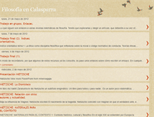 Tablet Screenshot of filosofiaencalasparra.blogspot.com