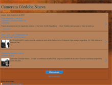 Tablet Screenshot of cameratacordobanueva.blogspot.com