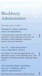 Mobile Screenshot of bberryadmin.blogspot.com