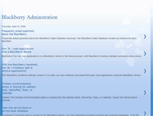 Tablet Screenshot of bberryadmin.blogspot.com