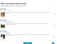 Tablet Screenshot of mikeandaubreyasay.blogspot.com