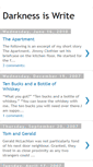 Mobile Screenshot of darknessiswrite.blogspot.com