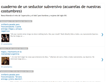 Tablet Screenshot of cuadernodeunseductorsubversivo.blogspot.com