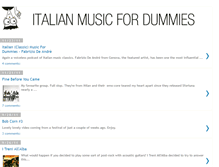 Tablet Screenshot of italianmusicfordummies.blogspot.com
