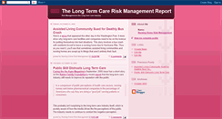 Desktop Screenshot of ltcriskmanagement.blogspot.com