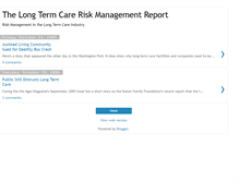 Tablet Screenshot of ltcriskmanagement.blogspot.com
