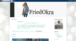 Desktop Screenshot of friedokra365.blogspot.com