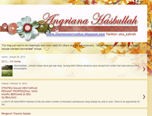 Tablet Screenshot of angriananersunhas.blogspot.com