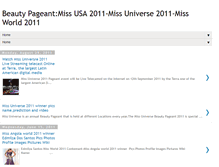 Tablet Screenshot of beauty-pageant2011.blogspot.com