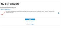 Tablet Screenshot of itsybitsybracelets.blogspot.com