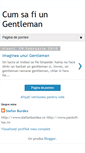 Mobile Screenshot of ghid-gentleman.blogspot.com