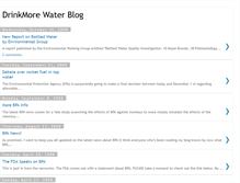 Tablet Screenshot of drinkmorewaterblog.blogspot.com