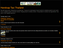 Tablet Screenshot of handicap-taxi-thailand.blogspot.com