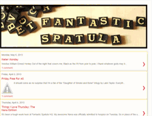 Tablet Screenshot of fantasticspatula.blogspot.com